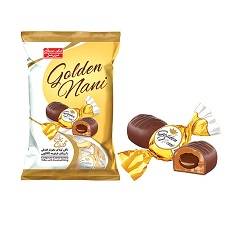 شیرین عسل گلدن نانی تافی فندقی شکلاتی 200 گ